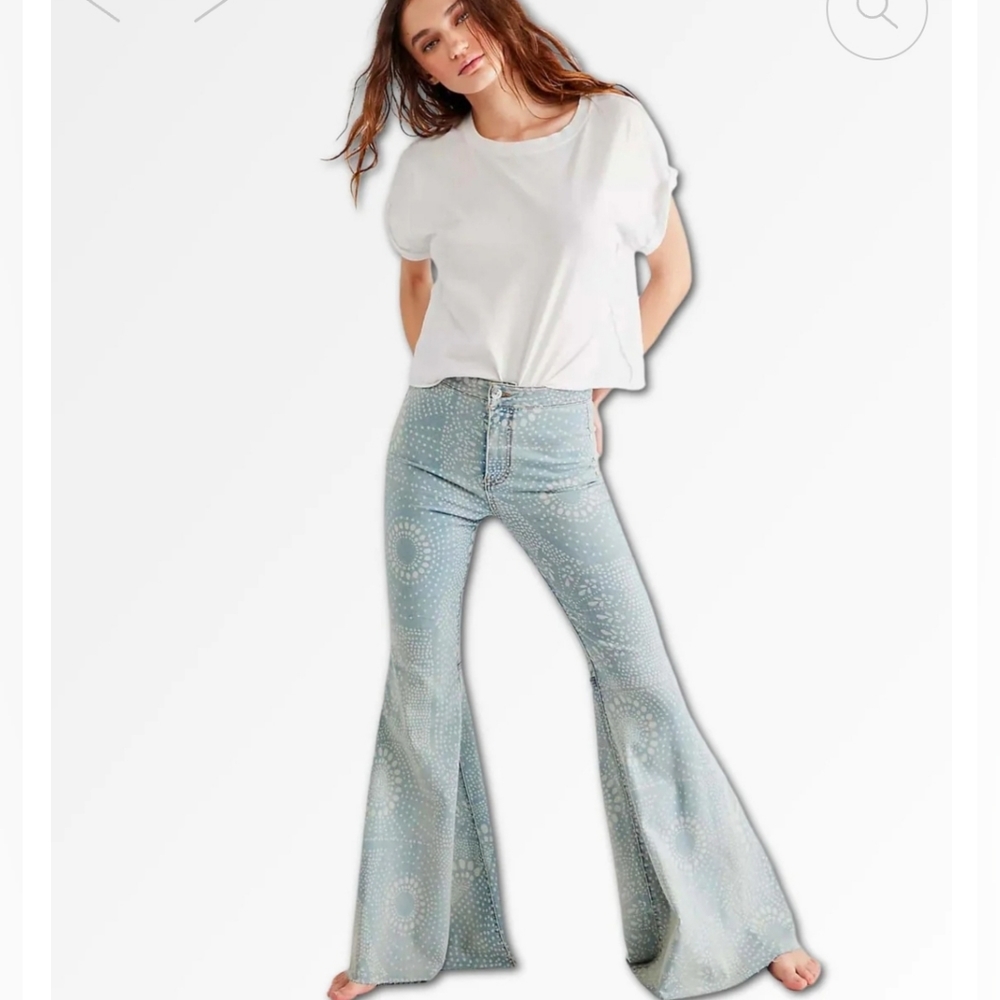 Free People Just Float On Jeans - Picture 3 of 10